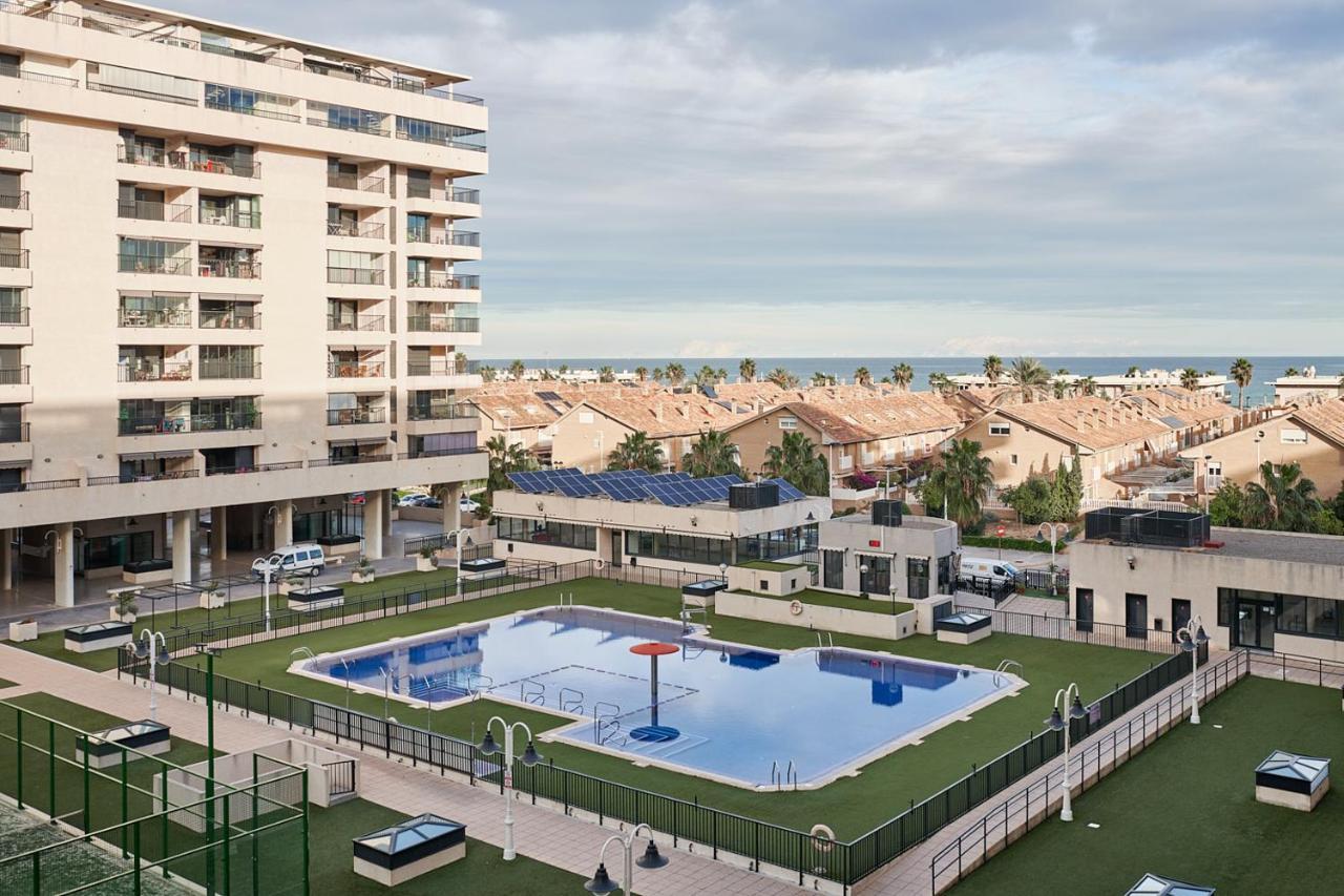 Sea View Modern Flat Apartment Alboraia Ngoại thất bức ảnh